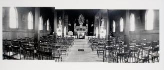 Inside Bonne Madone Catholic Church