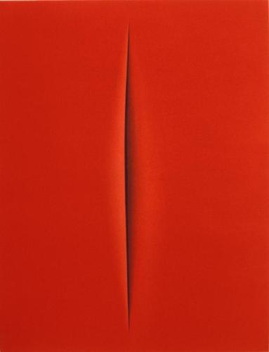 Lucio Fontana, Spatial Concept (Attesa)