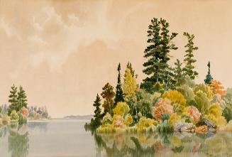 Untitled (lake scene)