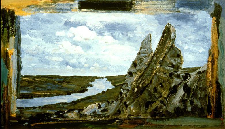 River in Badlands