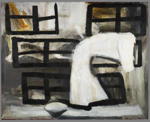 Untitled (white and gold)