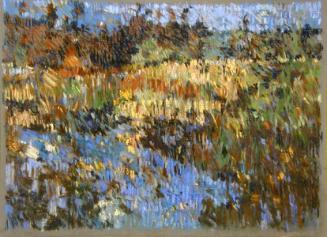 Channel: Reflected Reeds and Black Spruce