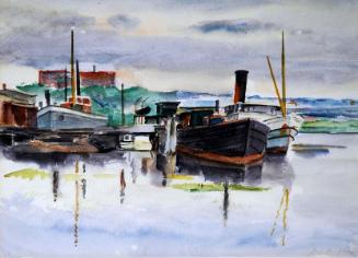 Boats and Barge