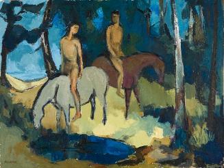 Composition with Horses