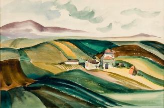 Untitled (rolling hills and farm)