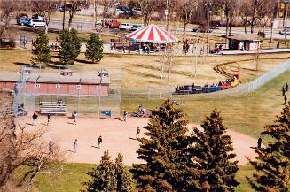 My World: 14th Floor, 430 5th Ave. N., 1st Day Opening of Kinsmen Park, April 25th, 2004