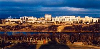 My World: 15th Floor, 430 5th Ave. N,. Kinsmen Park and  U. of S, April 2004