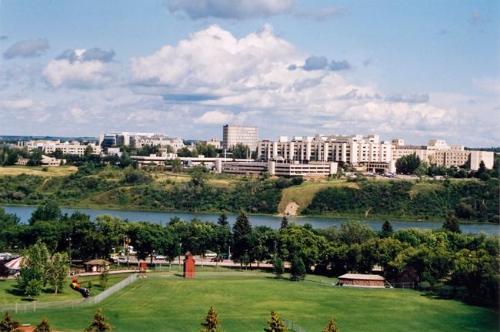 My World: 14th Floor, 430 5th Ave. N., Kinsmen Park and U of S, August 2003