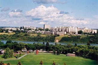 My World: 14th Floor, 430 5th Ave. N., Kinsmen Park and U of S, August 2003