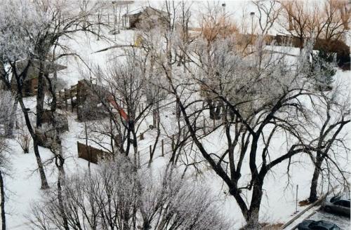 My World: 14th Floor, 430 5th Ave. N.,  Kinsmen Park - Play Village, March 2004