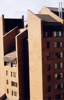 My World: Untitled (tall apartment block, pointed roof)