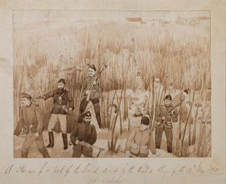 Rush in Charge of the 12th May 1885 at Batoche