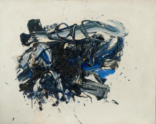Blue and Black