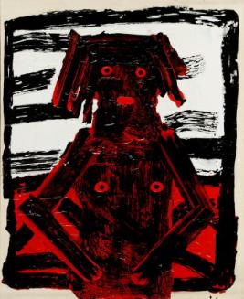 Figure on White Ground