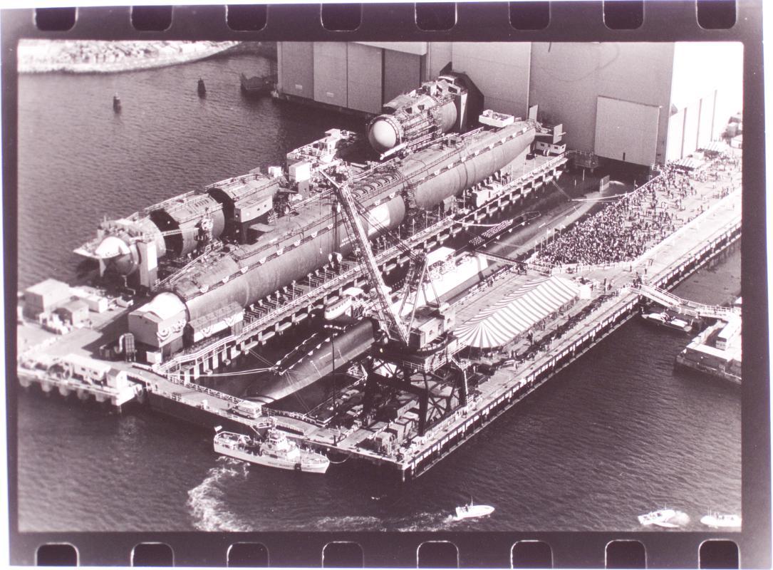 Christening of the Trident Submarine, the USS Alabama