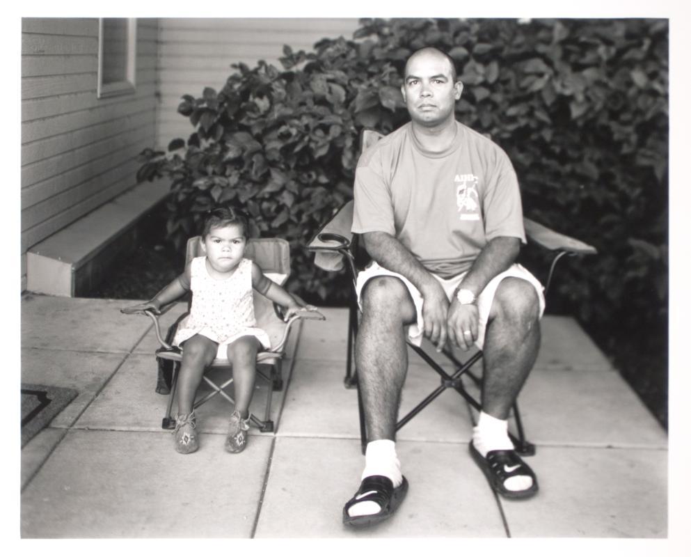 Juan Perez with Daughter (Pablo, Montana)