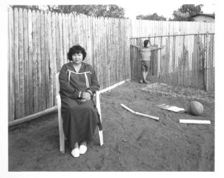 Della Warrior with Grandson (Santa Fe, New Mexico)