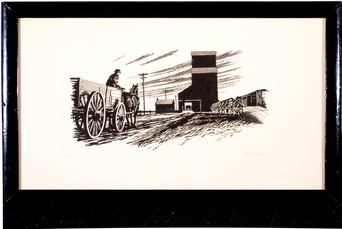 Untitled (Horse,Cart, Elevator)
