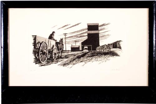 Untitled (Horse,Cart, Elevator)