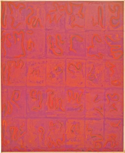 Vermillion Wall 1