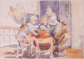 Bridge Players on a Steamship
