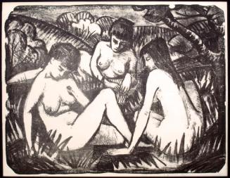 Three Bathers