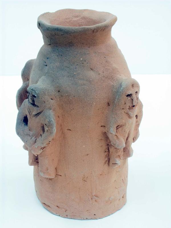 Pot with Four Figures