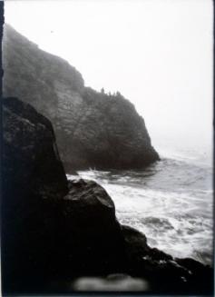 California Coast with the Guntermans in the distance (1905)