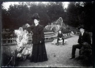 The Guntermans at the Japanese Garden of San Francisco's Golden Gate Park (1905)