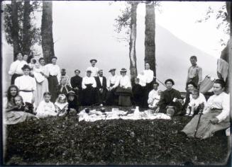 Picnic at Lux's Ranch, Arrow Lake (c.1905)
