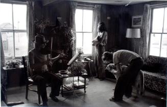 untitled (interior with violin player)