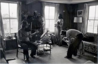 untitled (interior with violin player)