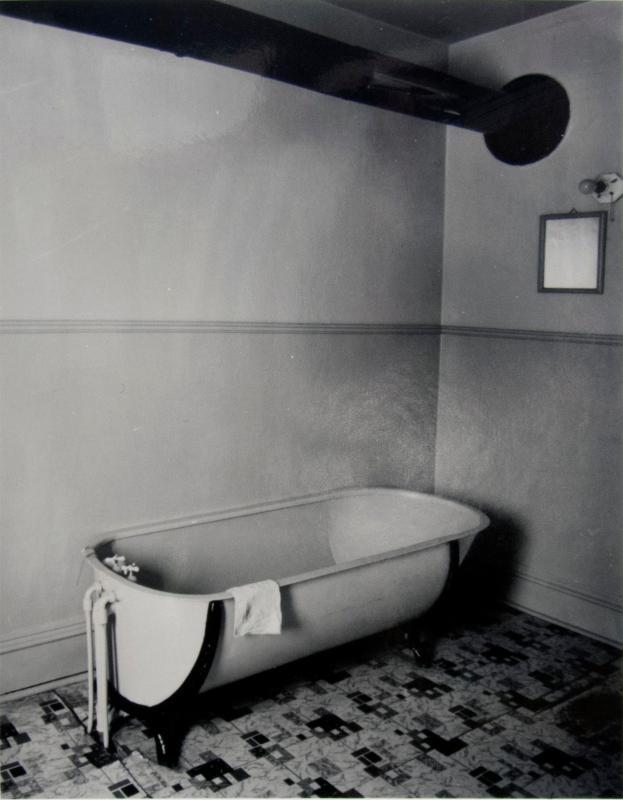 Bathroom, Lathiniere, Quebec 1977