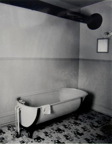 Bathroom, Lathiniere, Quebec 1977