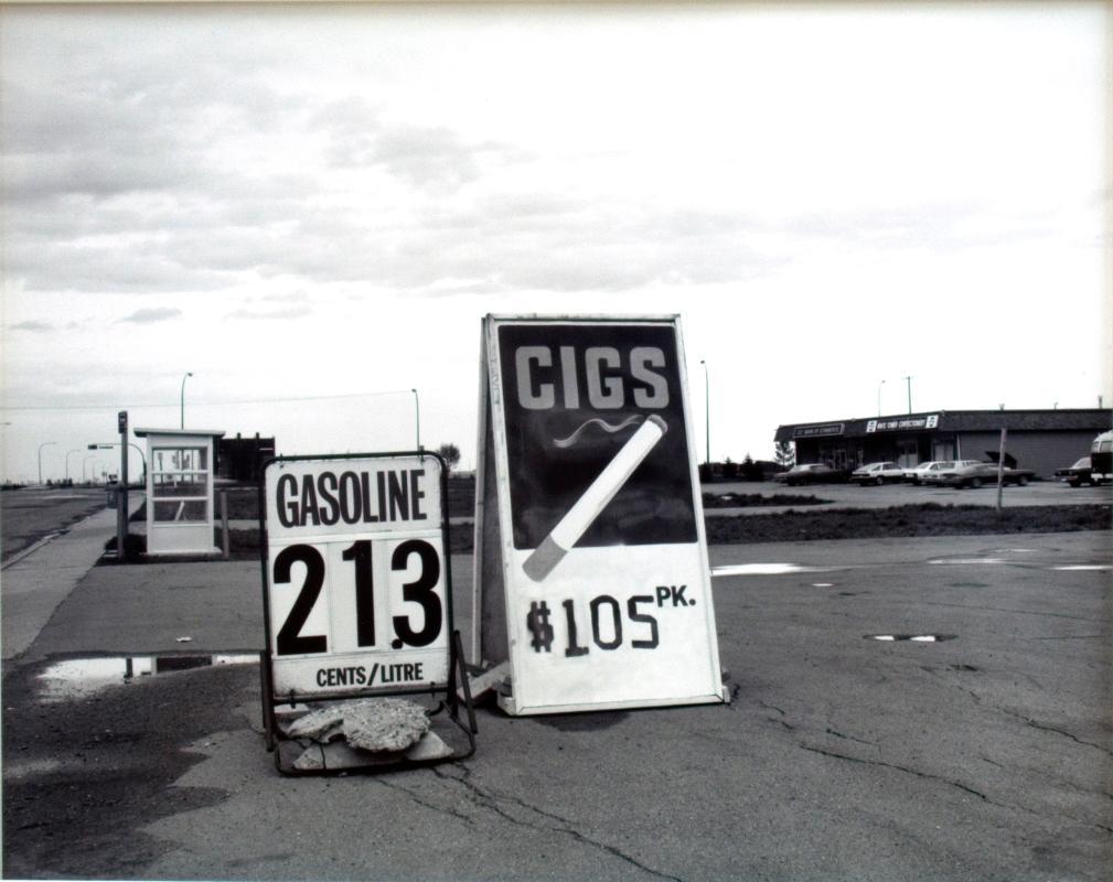 Gas Station Sign, Regina
