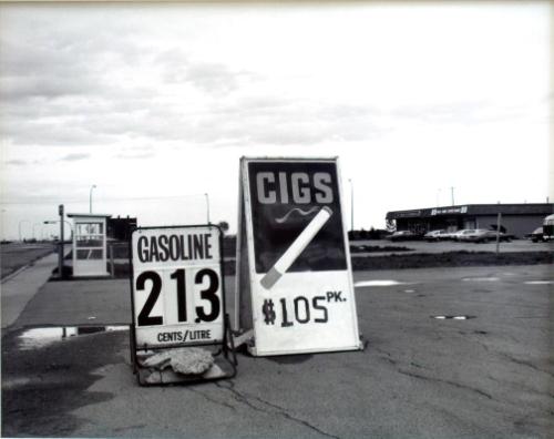 Gas Station Sign, Regina
