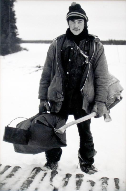 Ed, Leaving For His 3 Day Solo 1976