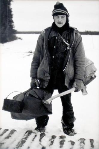 Ed, Leaving For His 3 Day Solo 1976