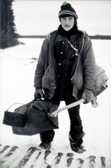 Ed, Leaving For His 3 Day Solo 1976