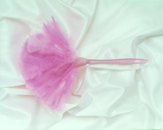 Pink Feather Duster, Bridal Satin Series