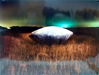 Concrete Saucer, Built by Jene Highstein, Park Forest, Illinois, October 1982