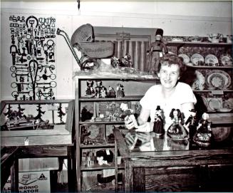 Strasbourg and District Museum, Christel Hey With Some Handmade Dolls, 1981