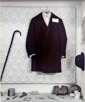 Kindersley Plains Museum. This wedding suit was made for James Fernell Potticary in 1897, 1981