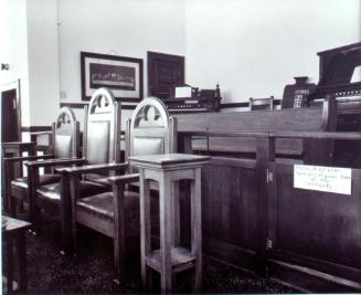 Assiniboia and district Museum. The old town hall serves as a museum in Assiniboia, 1981