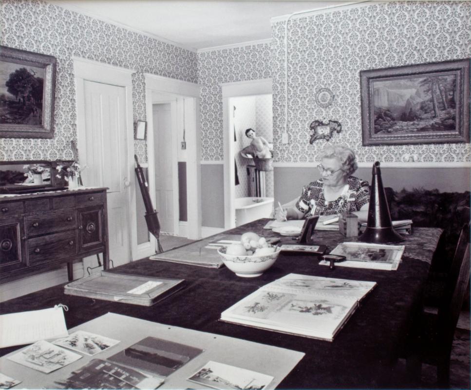 Indian Head Museum Society, Mary Skinner catalogues recent acquisitions, 1981
