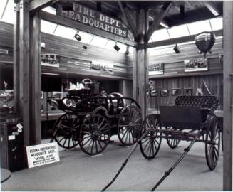 Regina Firefighters Museum, Interior, 1981