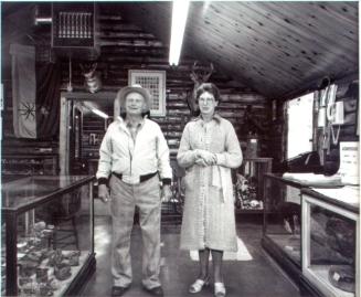 South West Saskatchewan Old Timer Assoc., John Mutrie and Mary Geunther, 1981