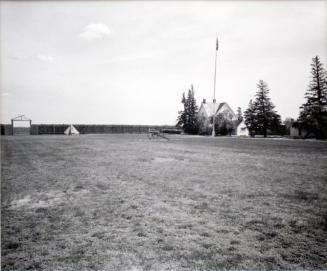 Battleford National Historic Park, Parade Ground, 1981