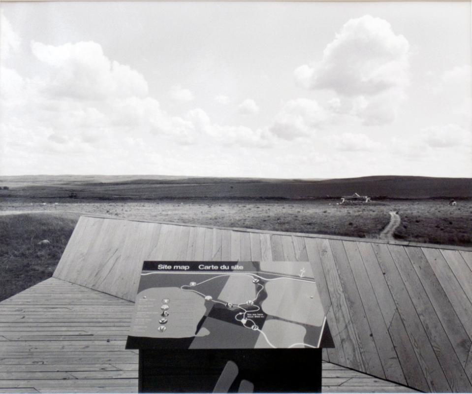 Prairie Wildlife Interpretation Centre, Map of Self-Guiding Trails, 1981