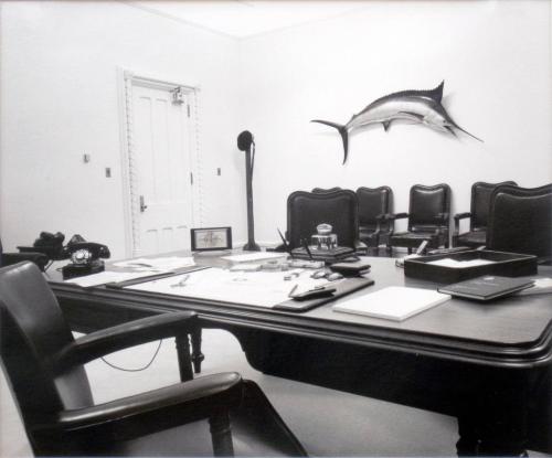 Right Hon. J. G. Diefenbaker Centre, replica of Dief's office as P. M. of Canada 1981
